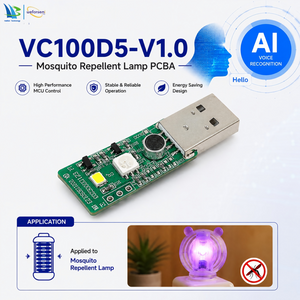 Production Manufacturer Patented AI Voice-Control Circuit Board ASR for Mosquito Killer Lamp PCBA