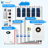 One-Stop Solar Energy System Solution 6KW Off-Grid Hybrid Inverter For Homes Businesses Solution