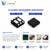 Manufacturing plant DFNWB2*2-6L N-MOSFET PNP Power Transistor High Semiconductor Electronic Component