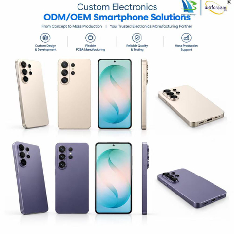 Smartphone Manufactur OEM 6.75" 4G SIM Custom Electronics ODM/OEM Mobile Phone ODM Electronics Solutions