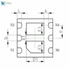 Original factory VCMNT32D PNP Power Transistor with N-Mosfet, Factory Direct OEM SKD Integrated Circuit