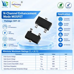 VC7002HX SOT-23 Reel Packing SMD Enhancement Mode Power MOSFET Semiconductor Electronic Product Assembly Services