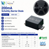 SOD-523 SMD Schottky Barrier Diode 200mA VCRB520S-30B Vr 30V Factory Direct Supply Production manufacturer 