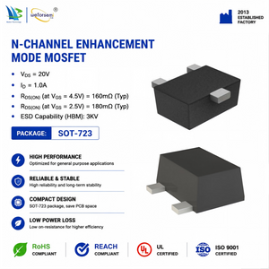 Direct factory Advanced Design N-Channel Enhancement Mode MOSFET VC9320A-1 SOT-723 Semiconductor