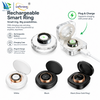 Manufacturer Smart Ring with Heart Rate Blood Monitoring-Sleep-Tracking-Fitness Waterproof Wareable Connected Ring Contract Electronics Manufacturer