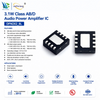Factory Supply Semiconductor DFN2X2-8L Audio IC Vc2033 High Efficiency Class Ab/D Amplifier Chip