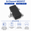 Factory Direct SOT-523 150mW VC1012F ESD 2000V N-Channel MOSFET TRANSISTOR for Global Distribution