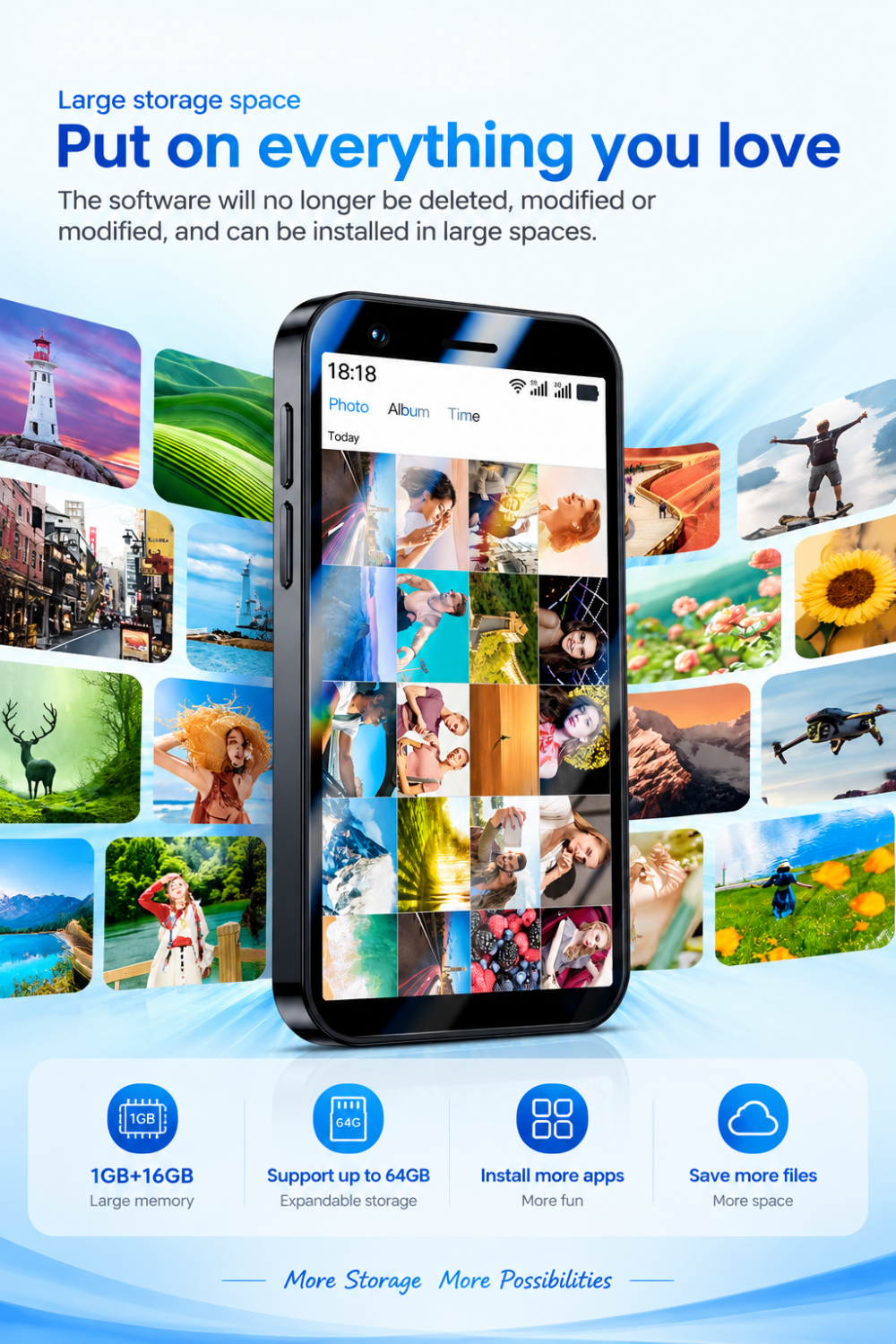3INCH mini P70 phone 11