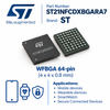 STMicroelectronics ST21NFCDXBGARA7 NFC Controller IC WFBGA 64 Pin Wearable Chip IC
