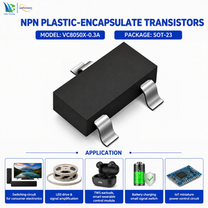 Original Factory Electronic Components Vc8050X Exclusive SOT-23 NPN Transistor High Semiconductor 