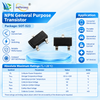 Advanced High-Tech Design 150mW SOT-523 Ultra-Small SMD NPN Transistor with Consistent Performance OEM Electronics Manufacturer