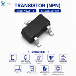 Original Electronic Component Manufacturer SOT-523 VC3904TB NPN Transistor SMD BJT Semiconductor ODM Electronics Solutions