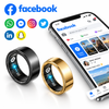 Manufacturer Smart Ring with Heart Rate Blood Monitoring-Sleep-Tracking-Fitness Waterproof Wareable Connected Ring Contract Electronics Manufacturer