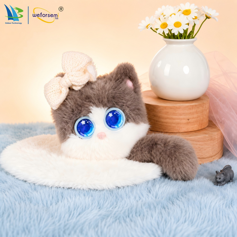 One-stop service SKD Factory Interactive Evolving AI Companion Plush Toy Robot with Long-Term Memory For Interactive Companionship