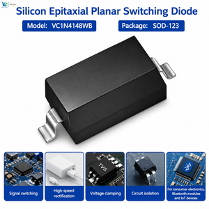 Premium Quality SMD Fast Switching Diode Vr 75V Ifav 150mA Fetures Applications SOD123 Electronic Components
