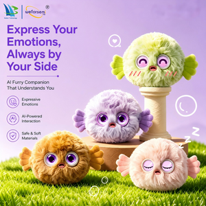 Manufacturer supplier Patented Advanced Design Doll AI Companion Plush PufferFish Toy for OEM/ODM